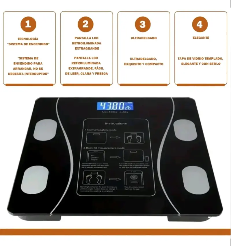 Pesa Digital Inteligente App Bluetooth - 4