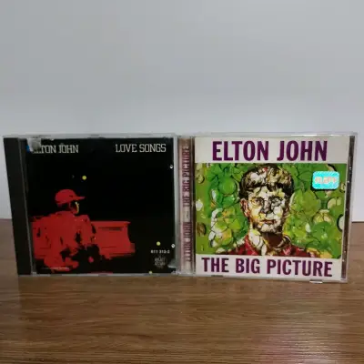 CD's de Elton John Love Songs y The Big Pictu - miniatura 1