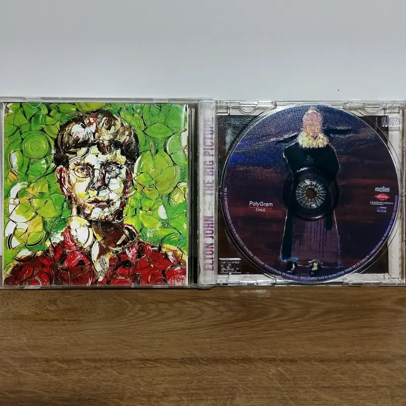CD's de Elton John Love Songs y The Big Pictu - 3