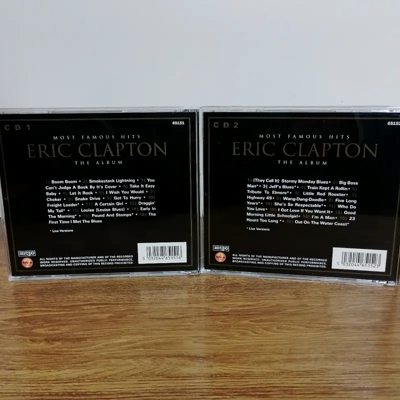 Boxset (2 CD's) de Eric Clapton - 4