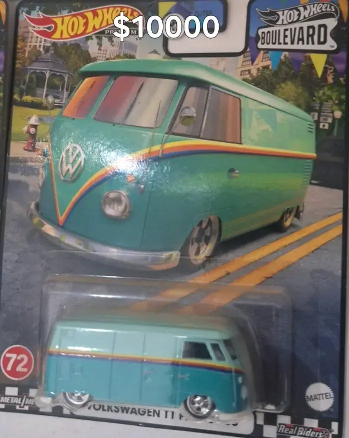 Hot Wheels Volkswagen T1 Panel Van Edición Boulevard