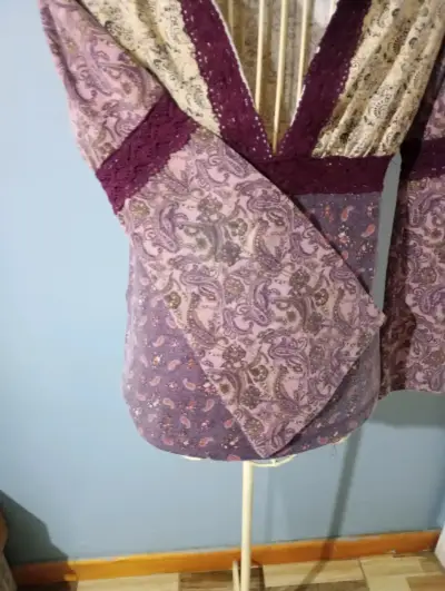 Blusa estampada de manga larga Foster - miniatura 2