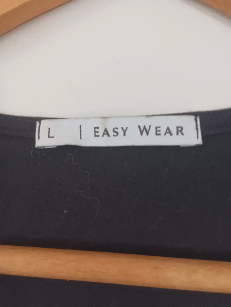 Vestido negro sin mangas Easy Wear talla L - 2