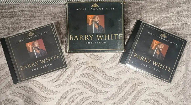 Colección de CDs Barry White Most Famous Hits