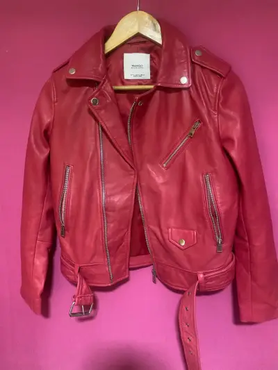 Chaqueta de cuero Mango para mujer en varios colores - miniatura 2