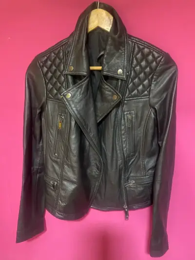 Chaqueta de cuero Mango para mujer en varios colores - miniatura 3