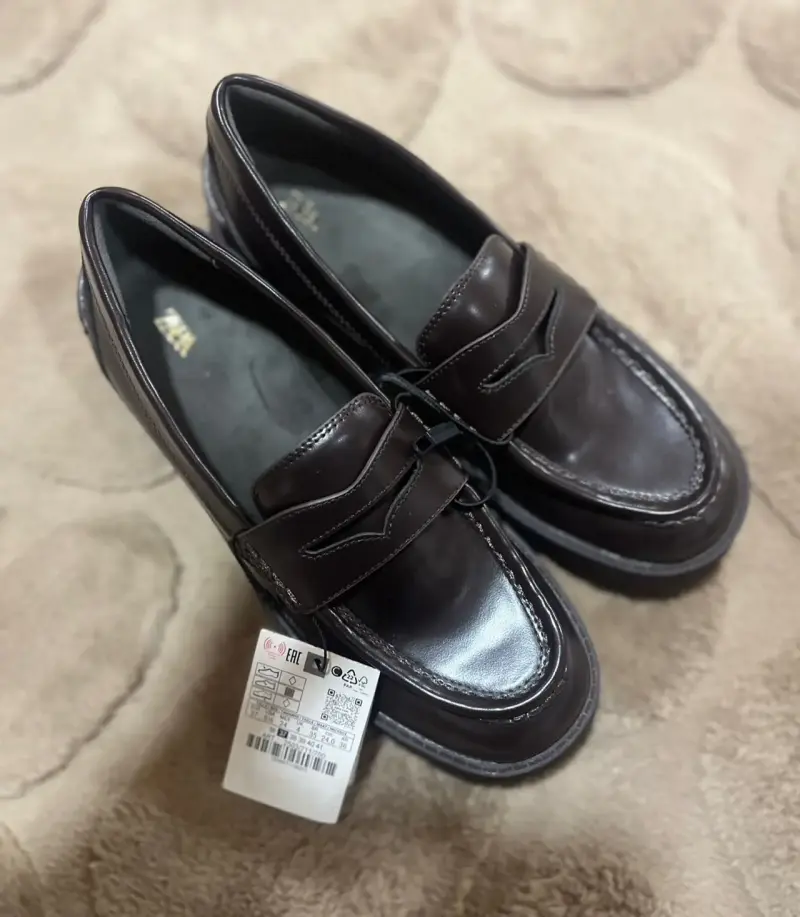 Mocasines de Cuero sintetico para mujer - 2