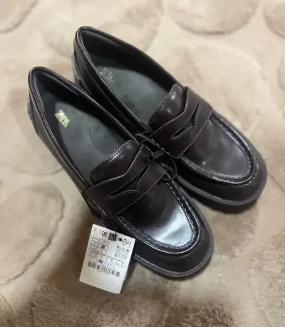 Mocasines de Cuero sintetico para mujer - miniatura 2