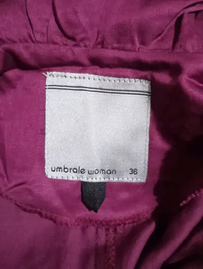 Abrigo morado con detalles bordados Umbrale - miniatura 4