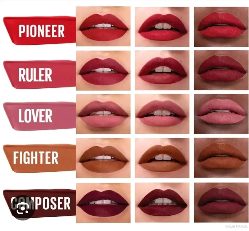 Labial Líquido Mate Maybelline Super Stay Composer - 3