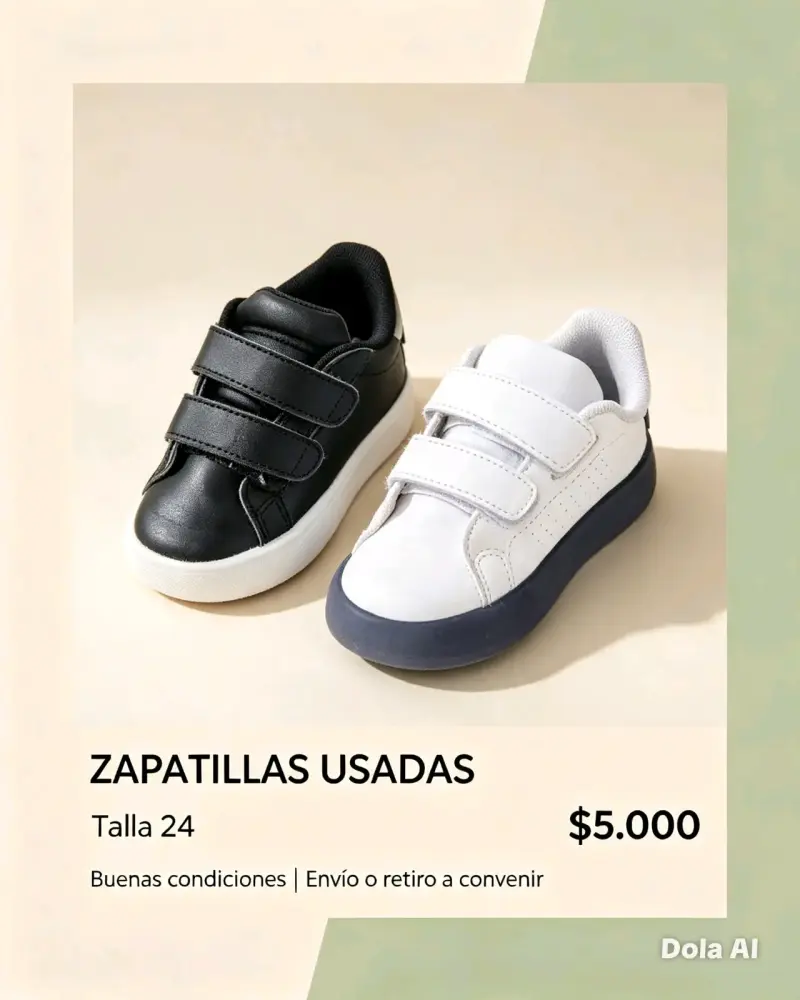 Zapatillas para niños talla 24 en buen estado