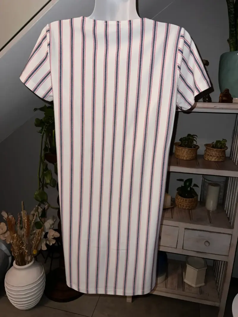 Vestido a rayas MNG Basics - 2