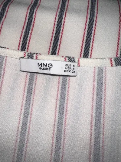 Vestido a rayas MNG Basics - miniatura 3
