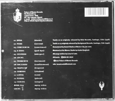 Luna In Cælo - Aquellos Desgarradores Gritos (CD) - miniatura 2