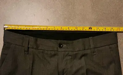 Pantalones de vestir grises Zara mujer - miniatura 2