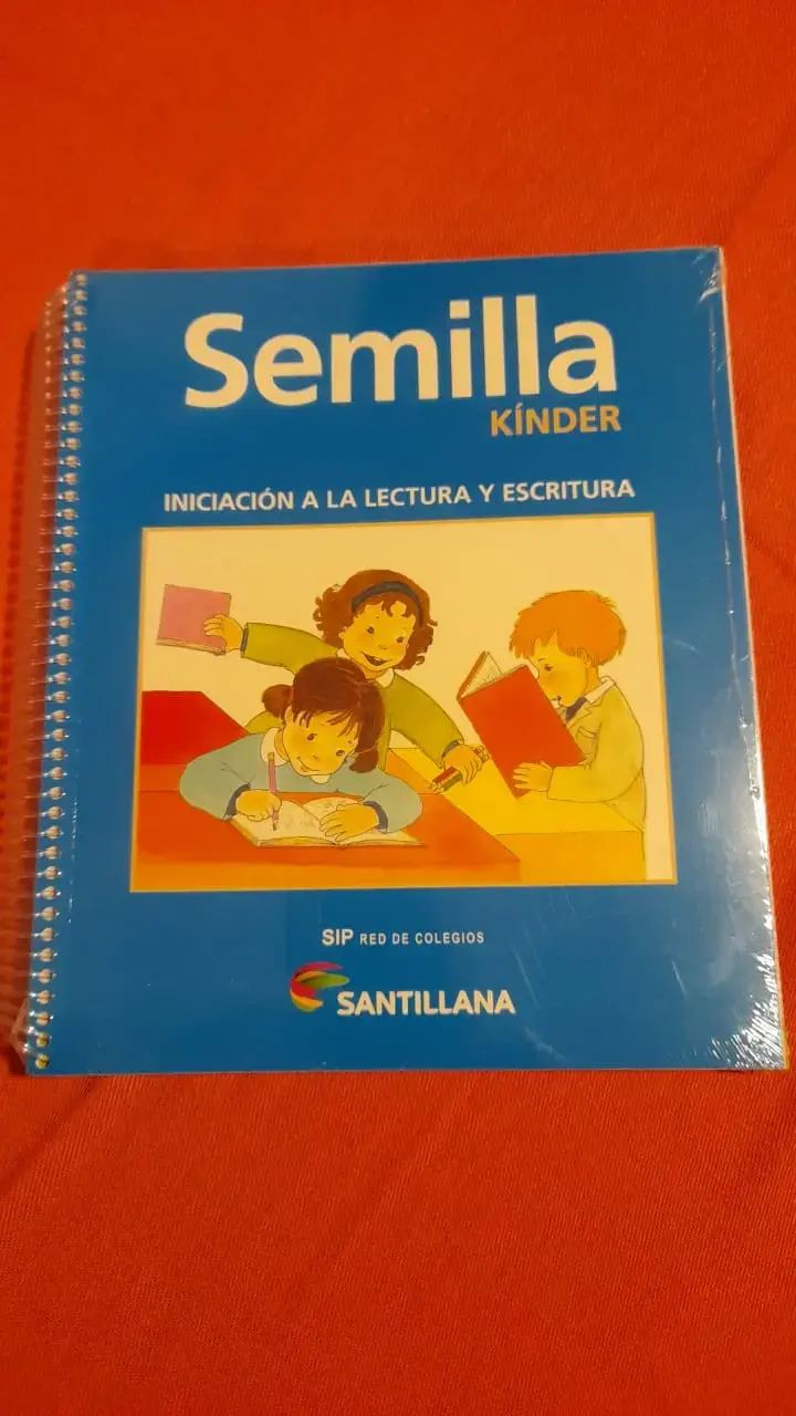 Cuaderno de actividades Santillana para lectura y escritura