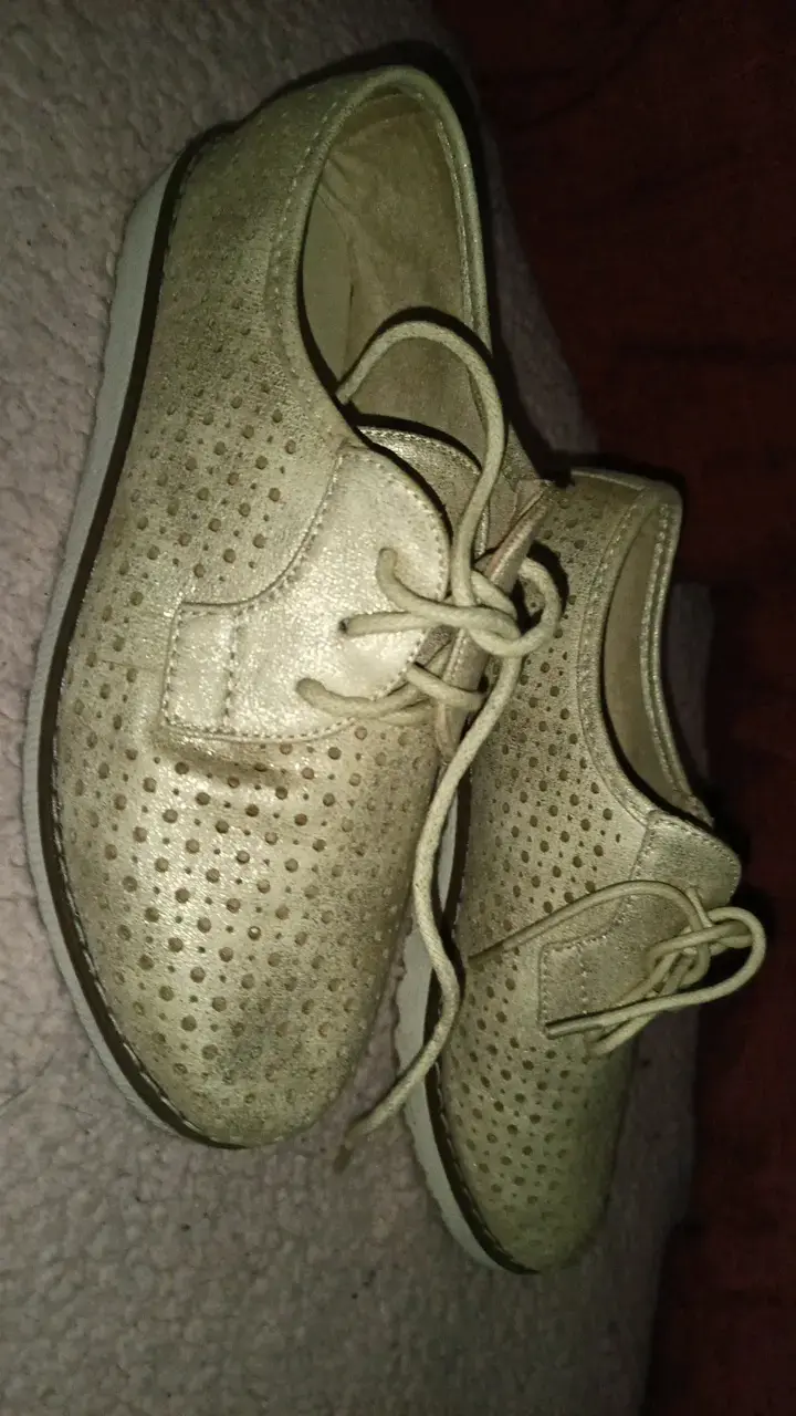 Zapatos casuales beige para mujer - 2