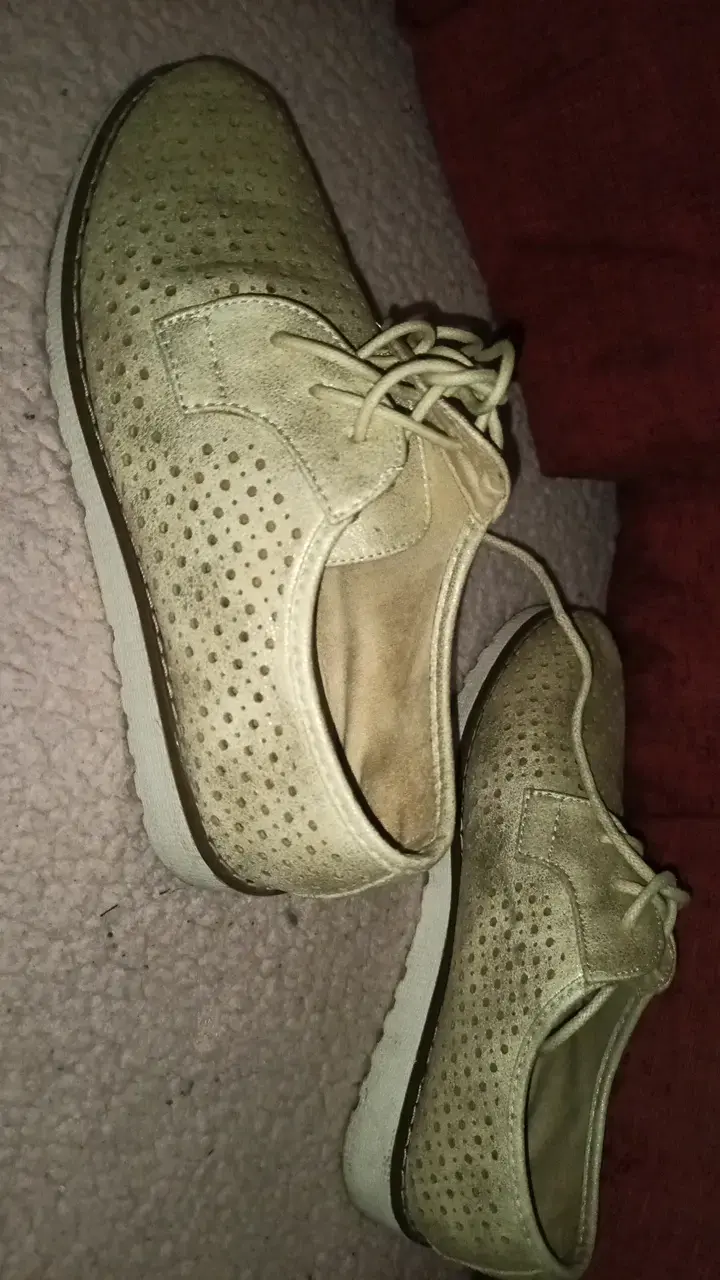 Zapatos casuales beige para mujer - 3