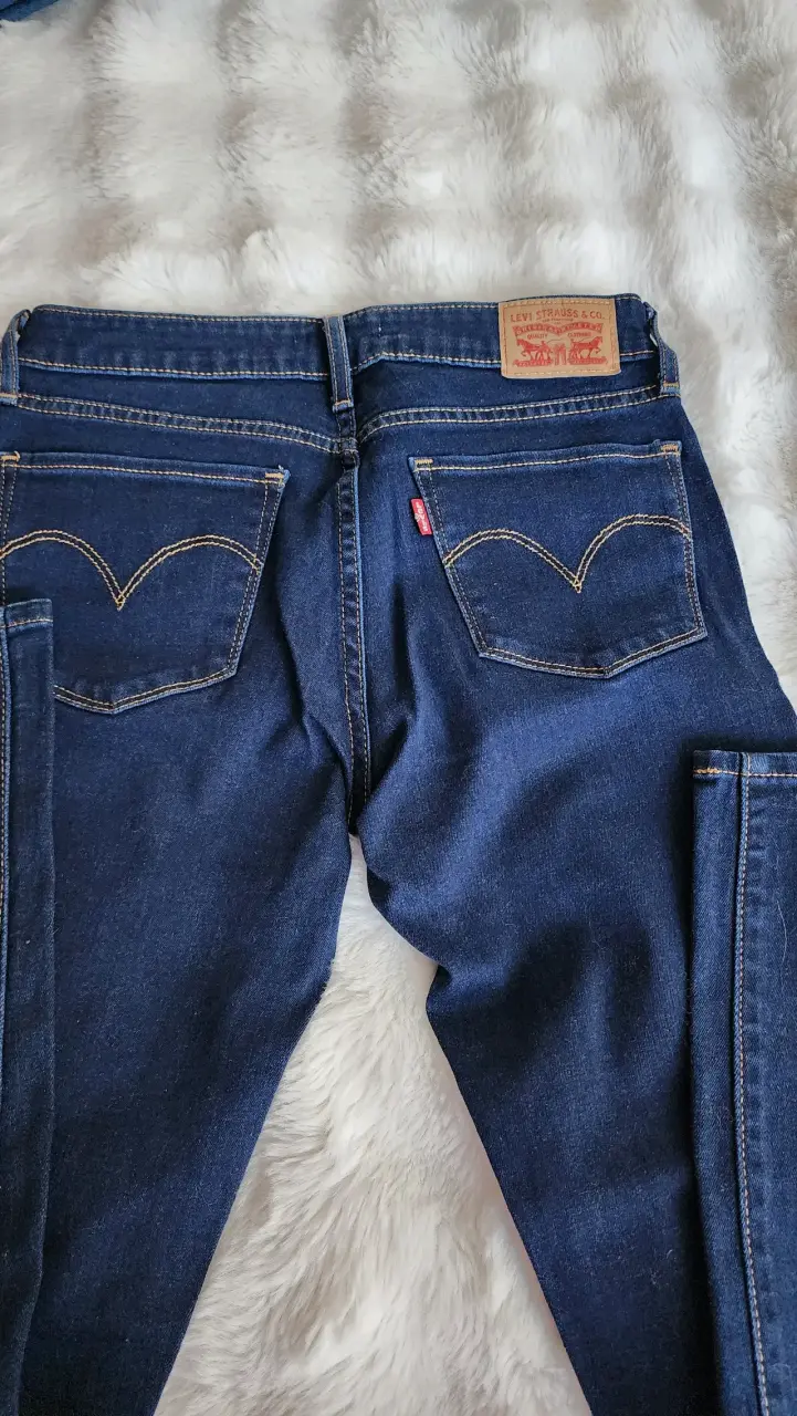 Jeans Levi's 711 Skinny Talla 26 Azul - 3