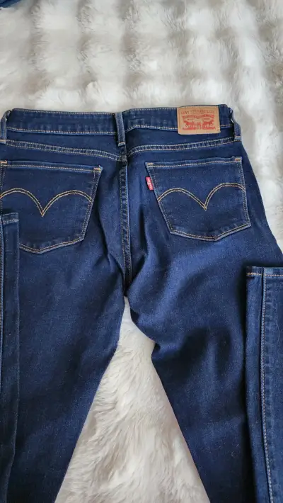 Jeans Levi's 711 Skinny Talla 26 Azul - miniatura 7