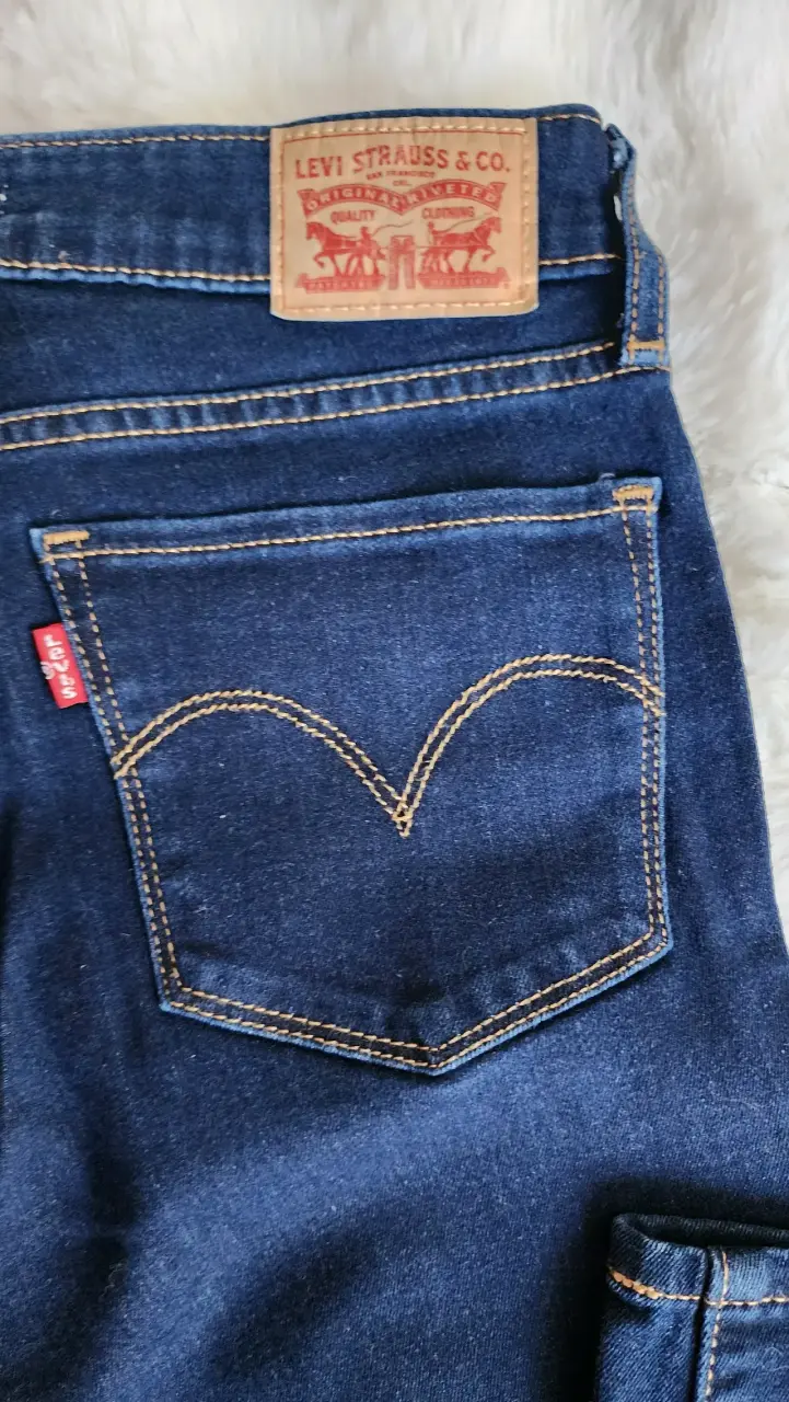 Jeans Levi's 711 Skinny Talla 26 Azul - 8
