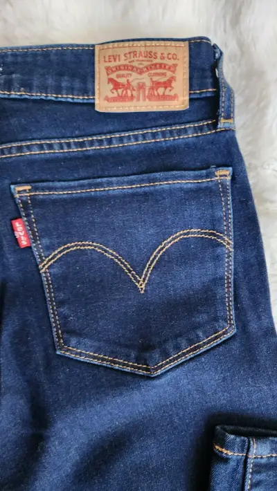 Jeans Levi's 711 Skinny Talla 26 Azul - miniatura 8
