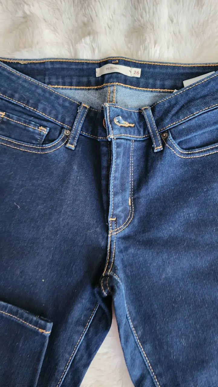 Jeans Levi's 711 Skinny Talla 26 Azul - 10