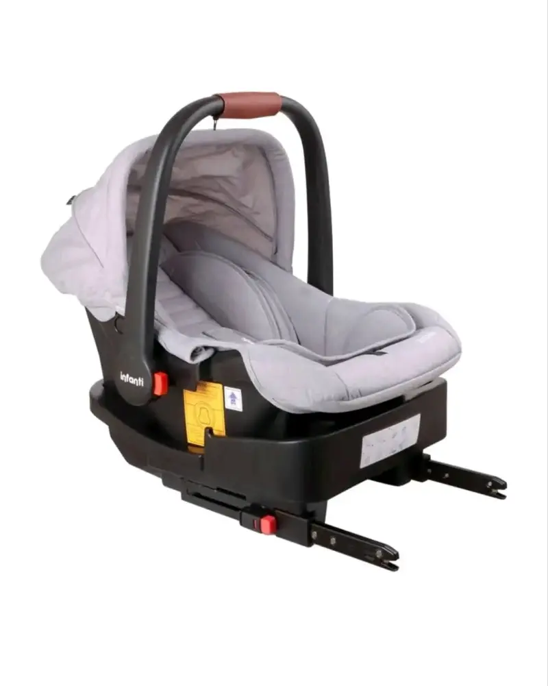 Silla de Auto para Bebé Infanti Gris con Base - 2
