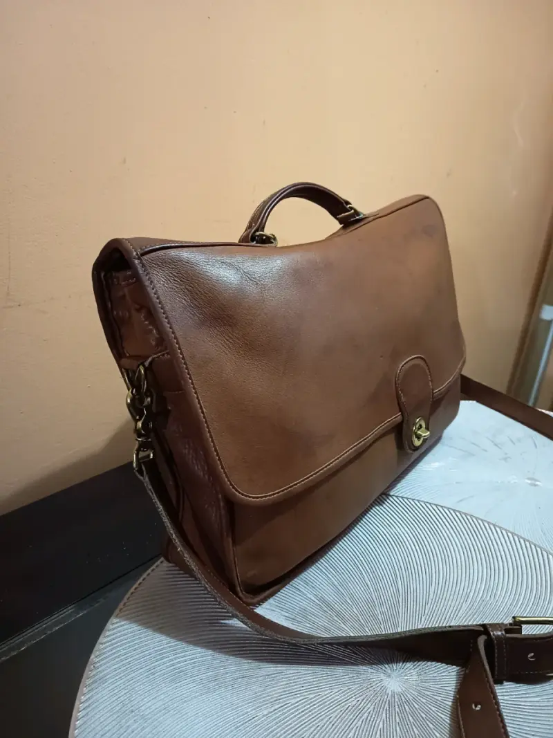 Maletín de cuero Coach original - 3