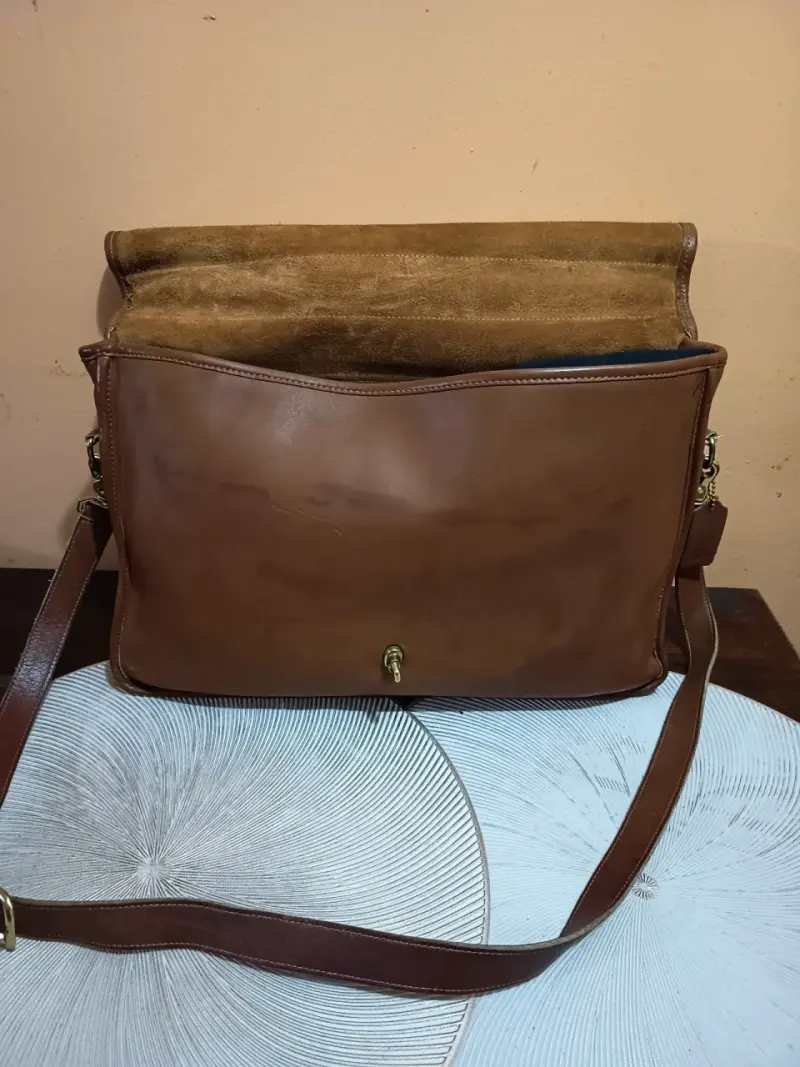 Maletín de cuero Coach original - 4
