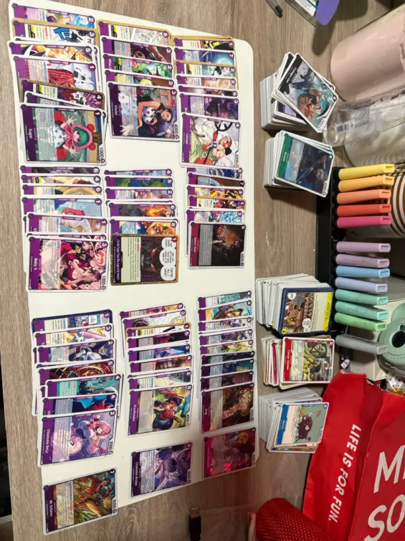 Lote de cartas TCG one piece - 5