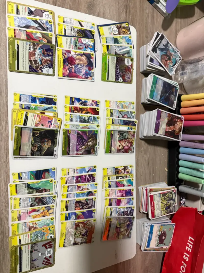 Lote de cartas TCG one piece - 6