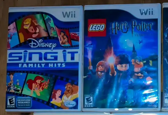Juegos Wii Disney Sing It y LEGO Harry Potter