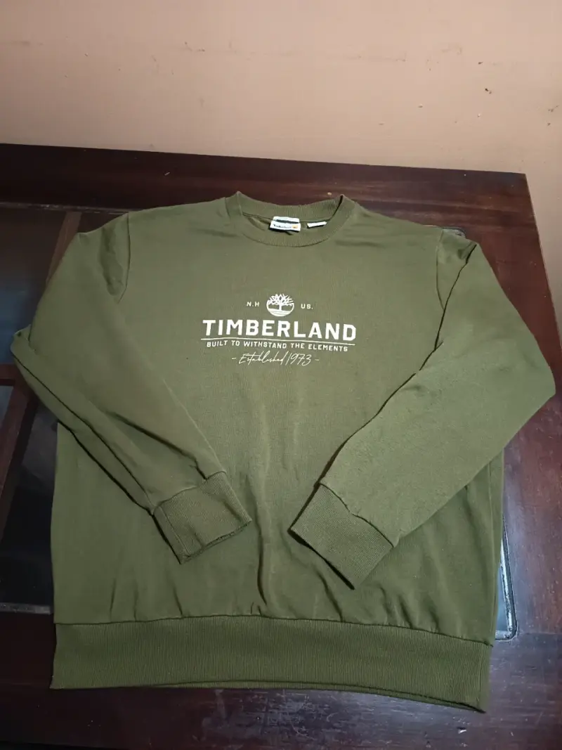 Polerón verde Timberland regular fit - 1