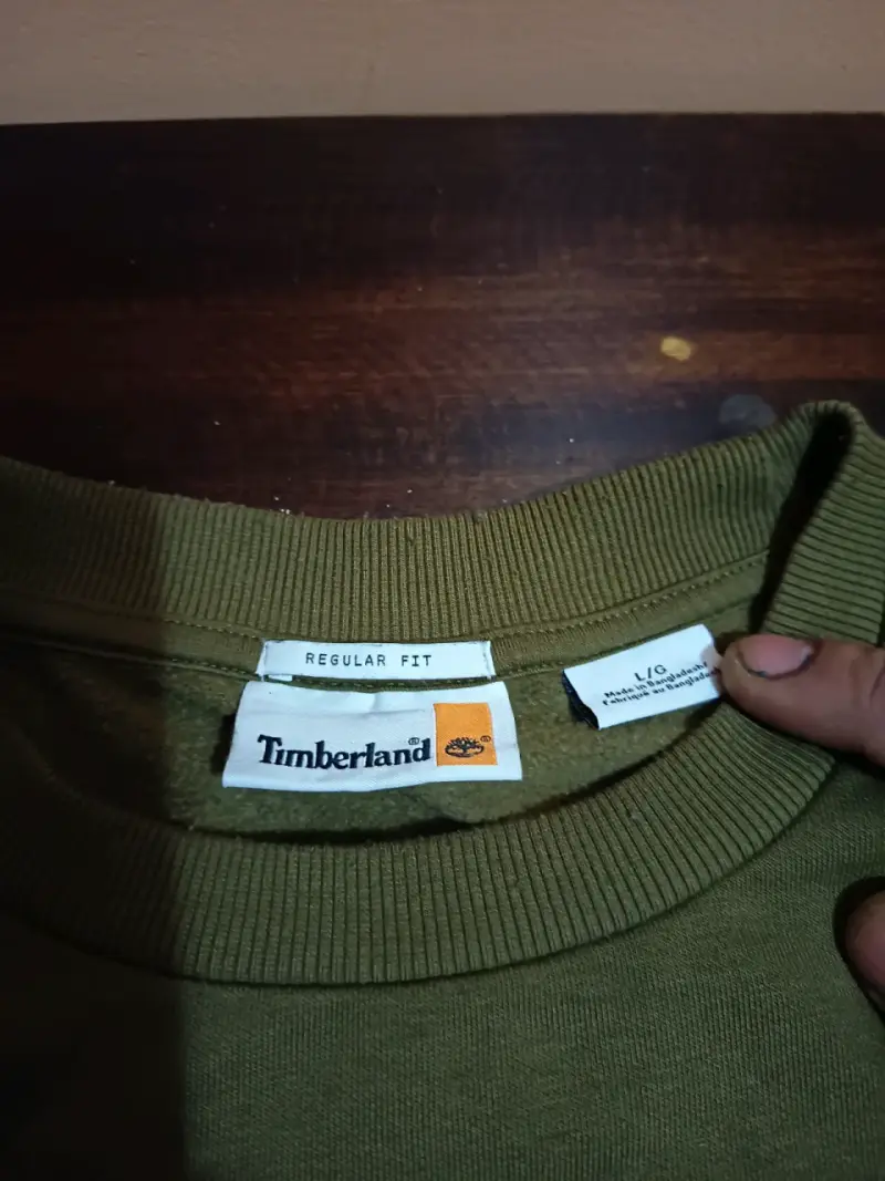 Polerón verde Timberland regular fit - 2