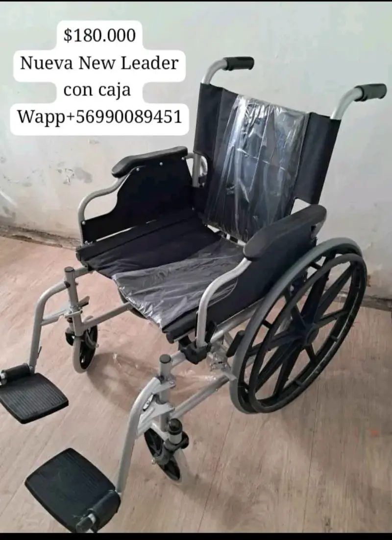 Silla de Ruedas Nueva New Leader con Caja