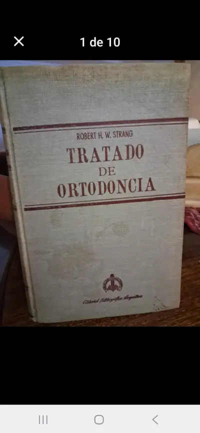 Libro Tratado de Ortodoncia de Robert H. W. Strang - miniatura 1