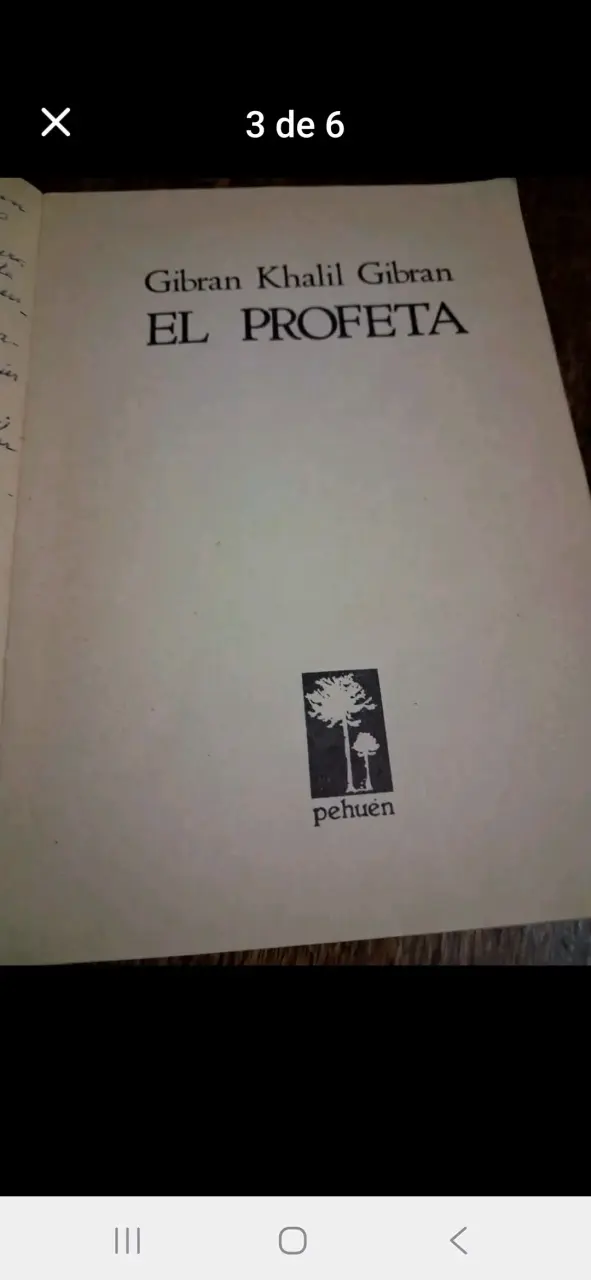 Libro El Profeta de Gibran Khalil Gibran - 3