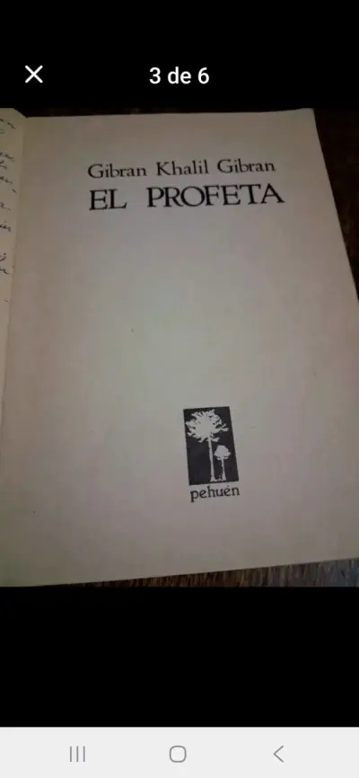 Libro El Profeta de Gibran Khalil Gibran - miniatura 3