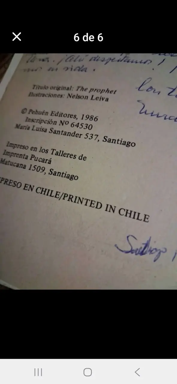 Libro El Profeta de Gibran Khalil Gibran - 6