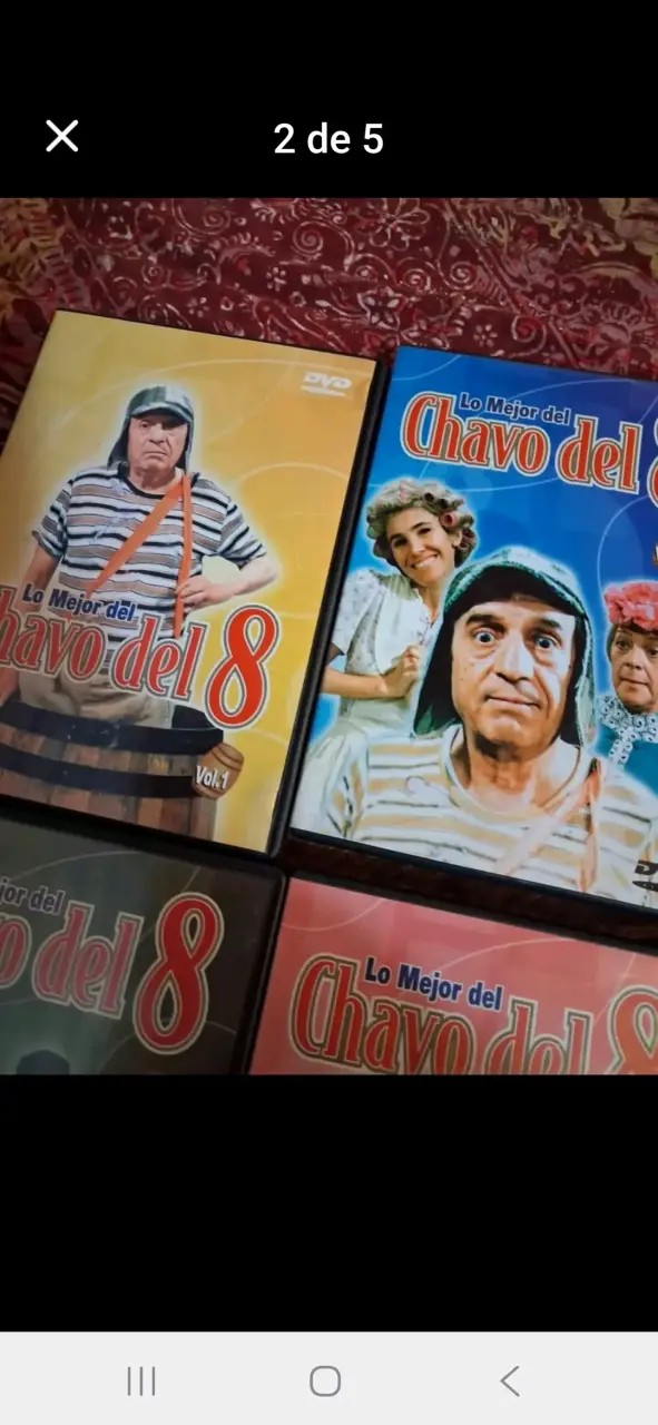 Colección de 6DVDs Lo Mejor del Chavo del 8 y El C - 2