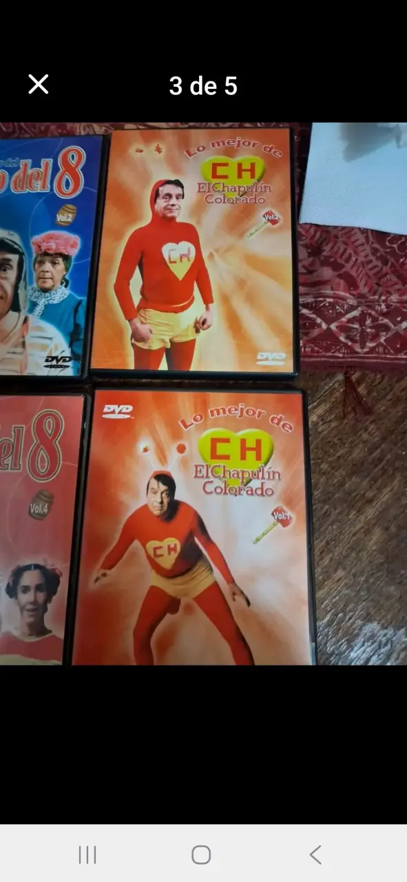 Colección de 6DVDs Lo Mejor del Chavo del 8 y El C - 3