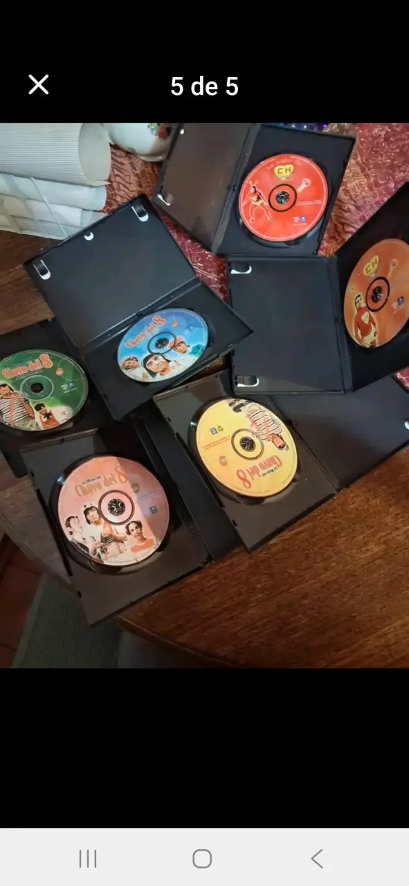 Colección de 6DVDs Lo Mejor del Chavo del 8 y El C - 5