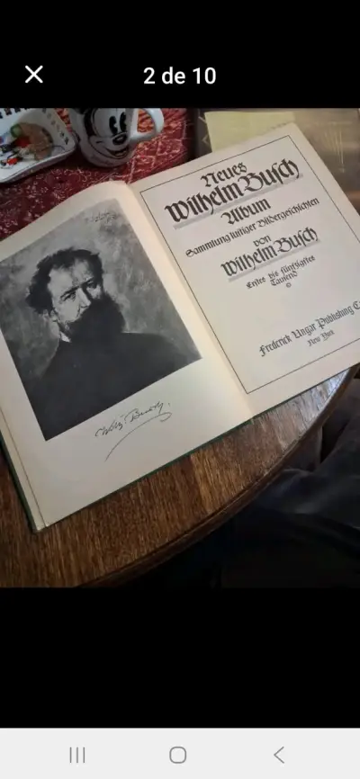 Álbum de Wilhelm Busch edición antigua - miniatura 2