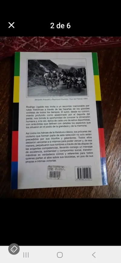 Libro 'Grandes Ciclistas de Todos los Tiempos' de Rodrigo Ugalde Prieto - miniatura 2