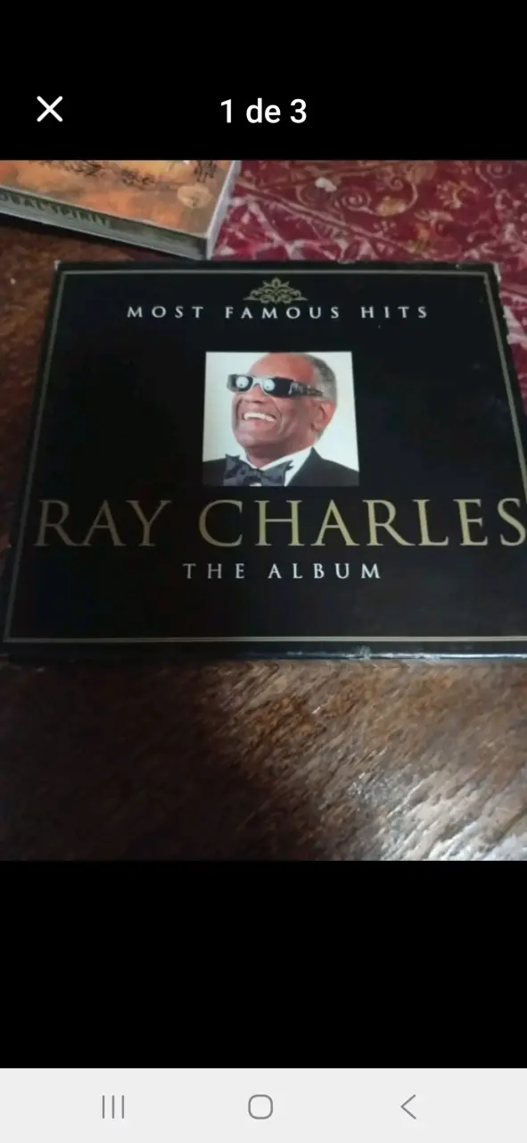 Álbum doble de música Ray Charles Most Famous Hits - 1