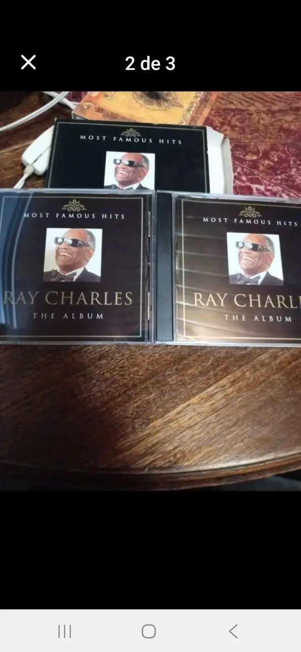 Álbum doble de música Ray Charles Most Famous Hits - 2