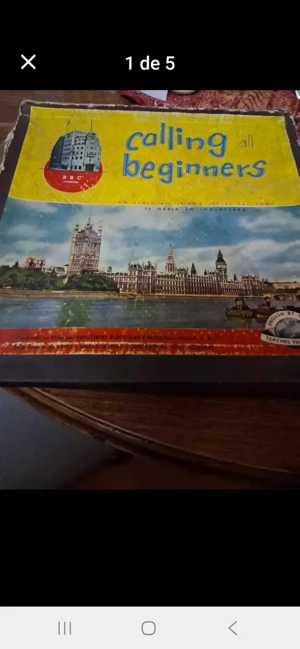Curso de Inglés en Vinilo BBC Calling All Beginne - 1