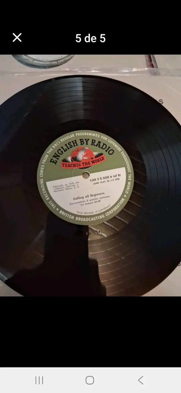 Curso de Inglés en Vinilo BBC Calling All Beginne - 5