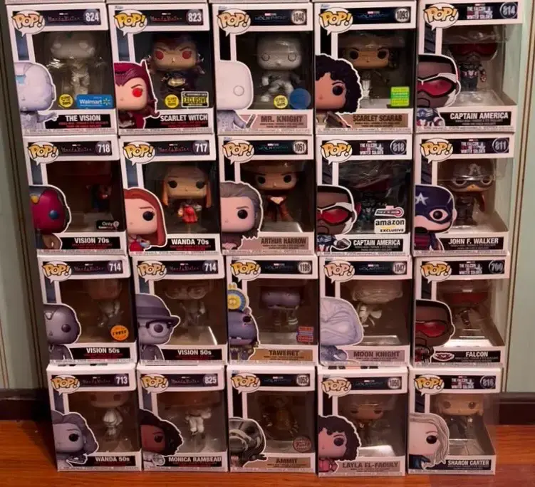 Funko pops marvel - 3